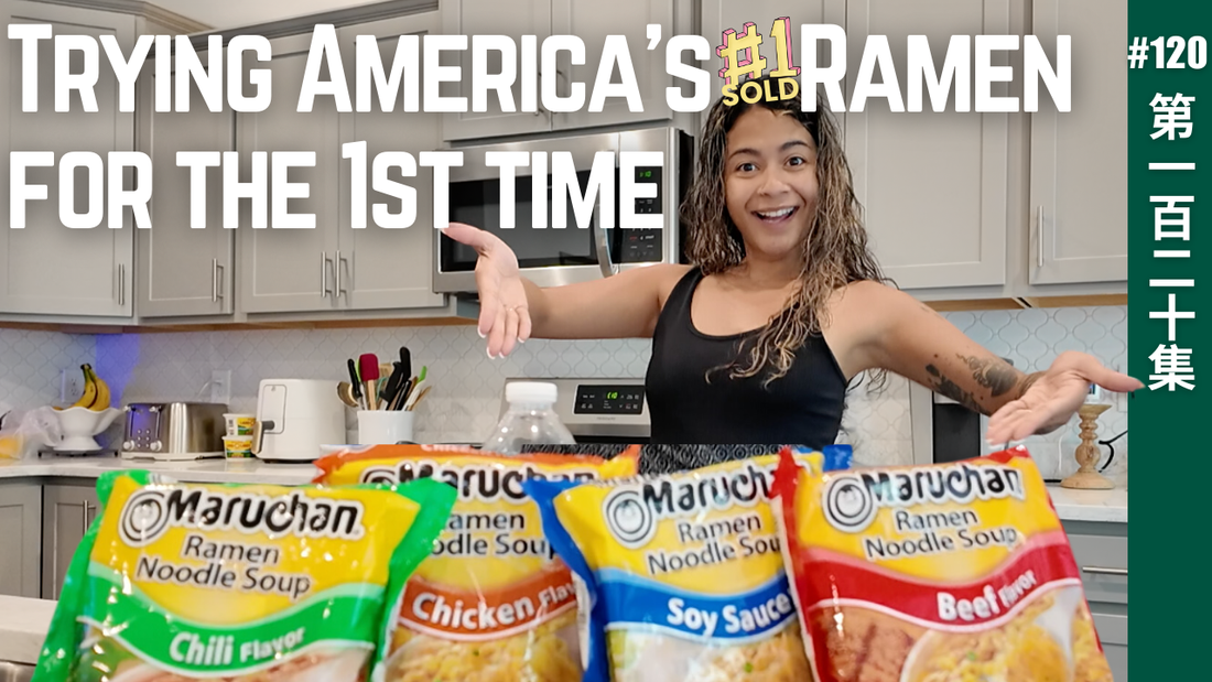 First Time Trying American ramen noodles EP120 instantnoodles amer Outcasts 853 LLC
