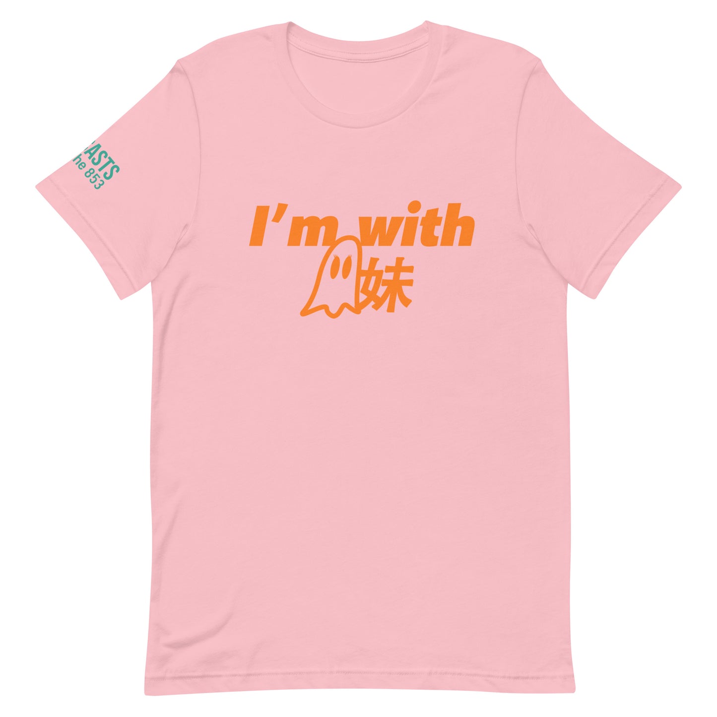 I'm with Ghost girl t-shirt